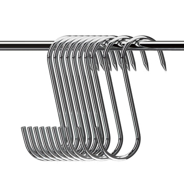 Fleischhaken Alu 120mm 10er Pack Beelonia Original Zubehör
